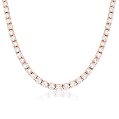 Classic Diamond Tennis Necklace