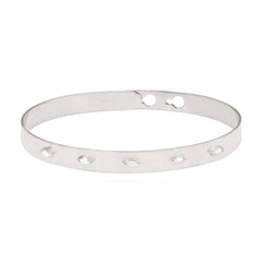 Clip On Diamond Bangle