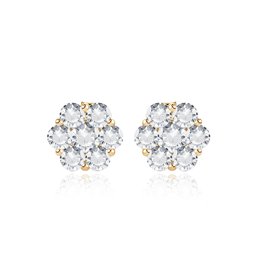 Cluster Diamond Studs