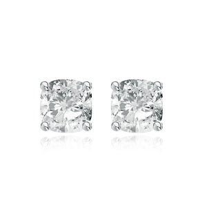 Cushion Diamond Studs