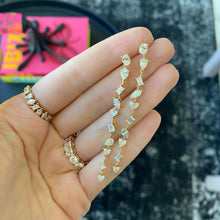 Load image into Gallery viewer, Dangling Multi Shape Drop Earrings

