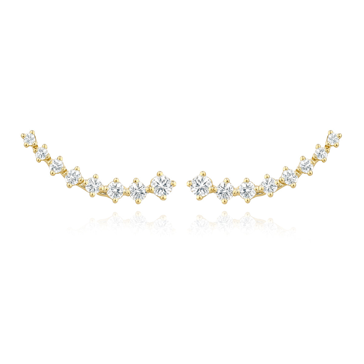 Diamond Climber Earring