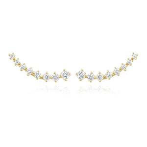 Diamond Climber Earring