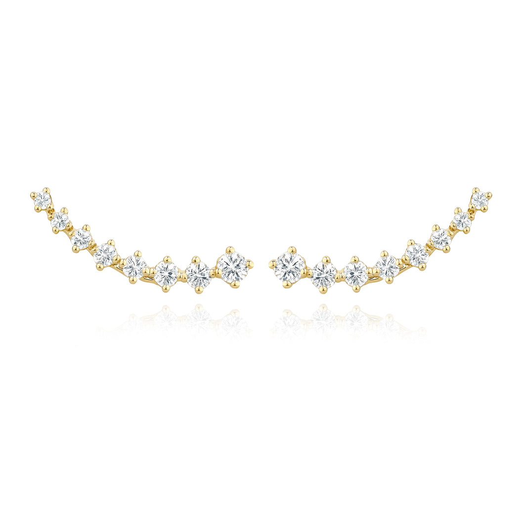 Diamond Climber Earring