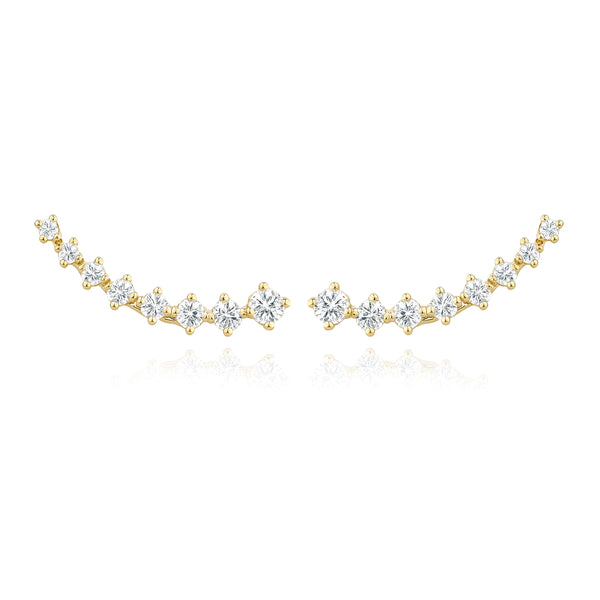 Diamond Climber Earring