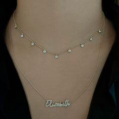 Diamond Name Necklace