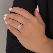 Load image into Gallery viewer, Diamond Pave Band Engagement Ring