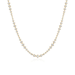 Dimensional Lab Diamond Tennis Necklace