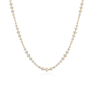 Dimensional Lab Diamond Tennis Necklace