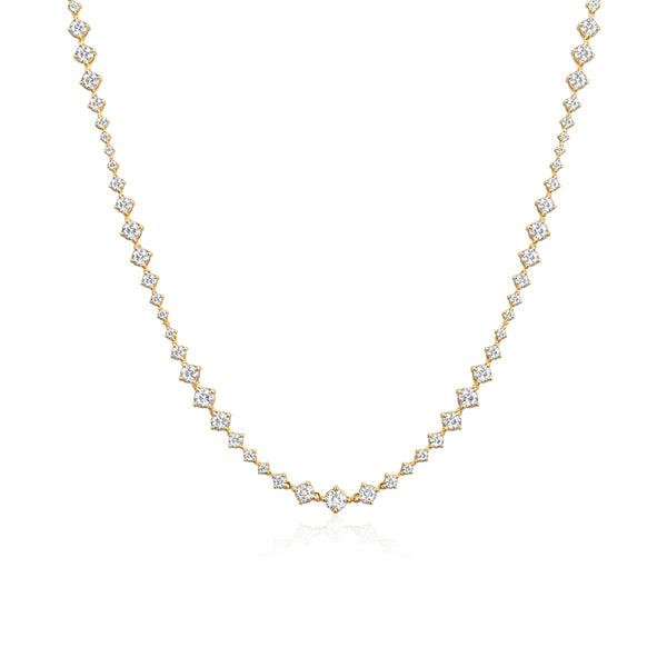 Dimensional Lab Diamond Tennis Necklace