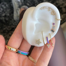 Load image into Gallery viewer, Multi Shape Gemstone Climber Earrings
