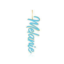 Load image into Gallery viewer, Enamel Name Charm
