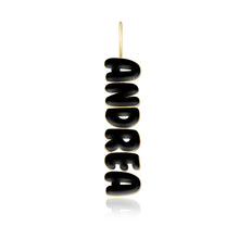 Load image into Gallery viewer, Enamel Name Charm
