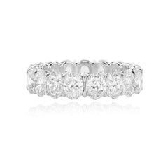 Oval Diamond Eternity Ring