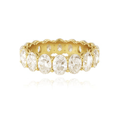 Oval Diamond Eternity Ring