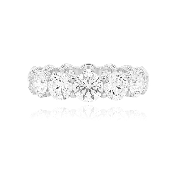 Round Diamond Lab Eternity Ring