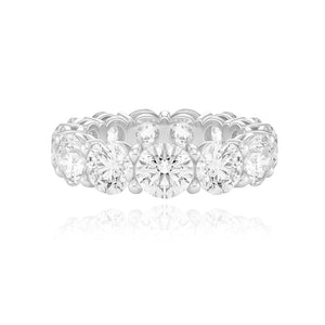 Round Diamond Lab Eternity Ring