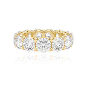 Round Diamond Lab Eternity Ring