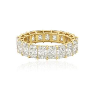 Radiant Diamond Lab Eternity Ring
