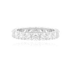 Round Diamond Eternity Ring