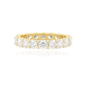 Round Diamond Lab Eternity Ring