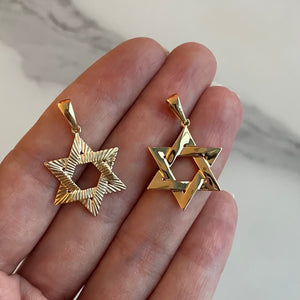Reversible Fluted Star of David