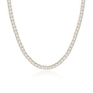 Lab Diamond Tennis Necklace 6CT