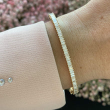 Load image into Gallery viewer, Baguette Diamond Bangle
