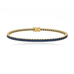 Gemstone Tennis Bracelets 3cts