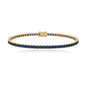 Gemstone Tennis Bracelets 3cts