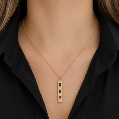 Gemstones Charm Plate