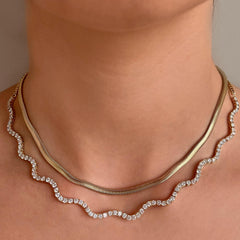 Gold Snake Necklace