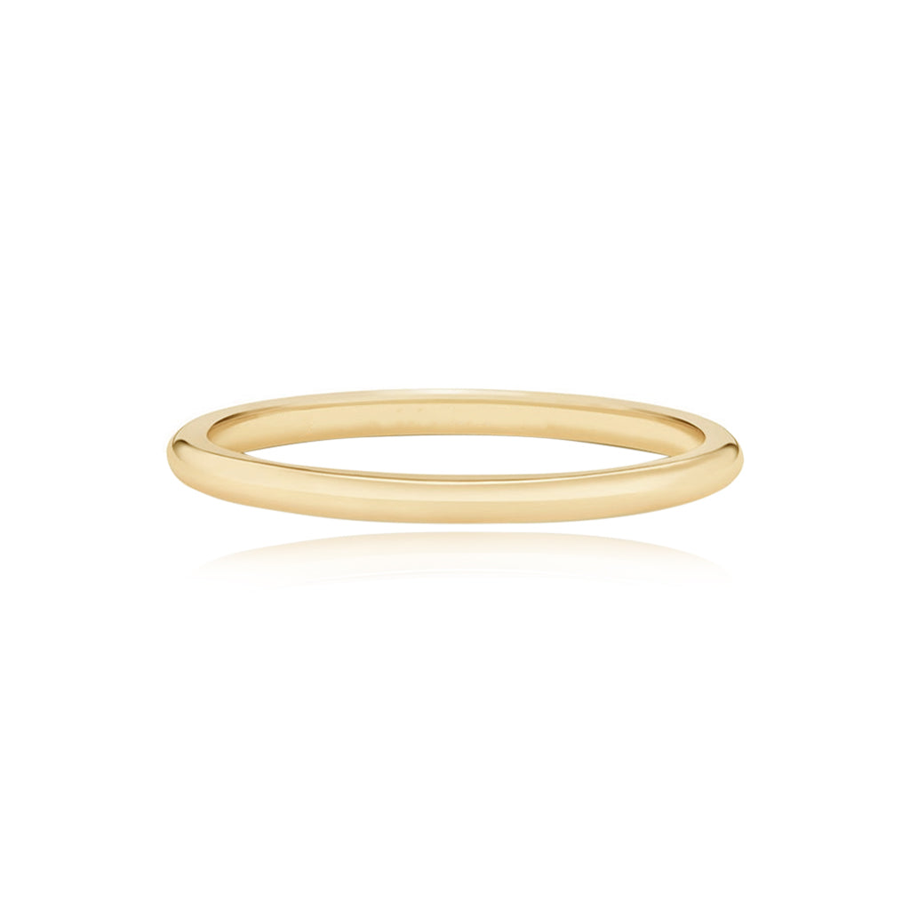 Gold Band Wedding Ring