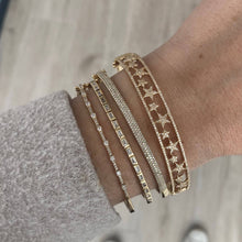 Load image into Gallery viewer, Multi Star Diamond Bangle
