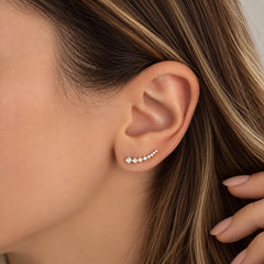 Diamond Climber Earring