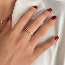 Load image into Gallery viewer, Name Wire Gold Ring
