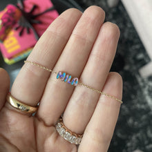 Load image into Gallery viewer, Tie Dye Name Bracelet
