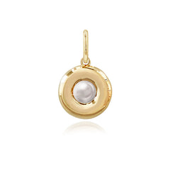 Mini Dome Gemstone Charm