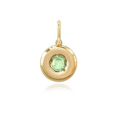Mini Dome Gemstone Charm