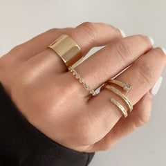 Round Diamonds Ring