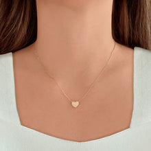 Load image into Gallery viewer, Block Heart Necklace
