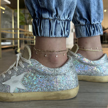 Load image into Gallery viewer, Dangling Stars Anklet
