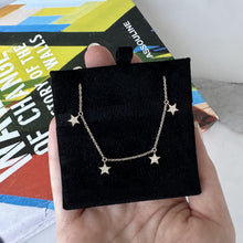 Load image into Gallery viewer, Dangling Stars Anklet
