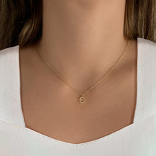 Load image into Gallery viewer, Uppercase Pave Initial Necklace
