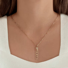 Cutout Personalized Plate Charm