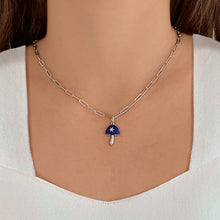 Load image into Gallery viewer, Stone Mushroom Center Star Charm
