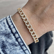 Load image into Gallery viewer, Pave Cuban Bangle
