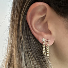 Load image into Gallery viewer, Charm Cuban Chain Earring
