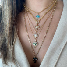 Load image into Gallery viewer, Pave and Baguettes Mushroom Charm
