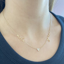 Load image into Gallery viewer, Multiple Handwriting Names Necklace
